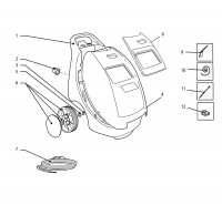 Draper HPW4000 13754 Hot Water Pressure Washer Spare Parts