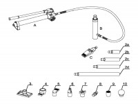 Draper BR4/KITB 16252 HYDRAULIC BODY REPAIR KIT Spare Parts