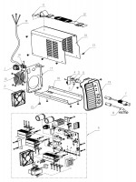 Draper INV145 19265 140A 230V MMA Inverter Spare Parts