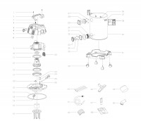 Draper 20523 230V 30L WET AND DRY VACUUM CLEANER Spare Parts