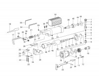 Draper ABSSG 22414 Air Body Saw Spare Parts