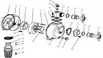 Draper PWP51 24578 500L/min Petrol Water Pump Spare Parts