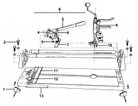 Draper TCM3 24693 Tile Cutting Machine Spare Parts