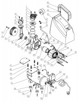 Draper DA6/169 24974 230V 6L Oil Free Air Compressor Spare Parts