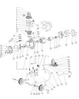 Draper BCSD130 24981 230V 50L Air compressor Spare Parts