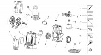 Draper PW2300 28019 1900W 230V pressure washer Spare Parts