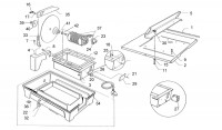 Draper TCS125 31969 125mm tile cutting machine Spare Parts