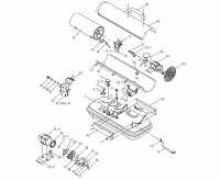 Draper DSH450 32287 45,000BTU (13kW) diesel space heater Spare Parts