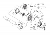 DRAPER 32301 BVP26 PETROL VACUUM BLOWER SPARE PARTS