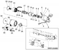 Draper DWP120 35463 submersible water pumps Spare Parts