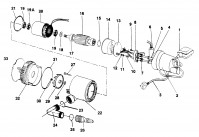 Draper SWP250A Submersible Water Pump Spare Parts