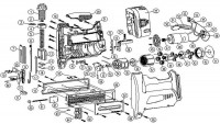 Draper CN32K 41412 18V cordless nailer Spare Parts