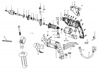 Draper HD750VK 41452 710W Hammer Drill Spare Parts