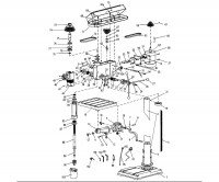 Draper HD32/12/ACF 42637 12 Speed Floor Standing Drill Press Spare Parts