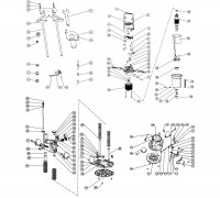 Draper MR1350K 45368 1350W Router Kit Spare Parts