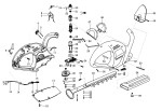 Draper 45526 45526 500W 530mm Hedge Trimmer Spare Parts