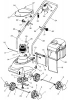 Draper LM1000A 45537 300mm Rotary Mower Spare Parts