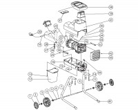 Draper GSQ2501 45545 2500W Quiet Shredder Spare Parts