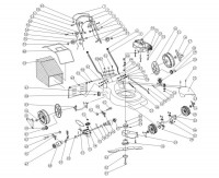 Draper LMP464 45548 4.0HP Petrol Mower Spare Parts