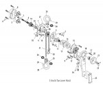 Draper LH3000 48343 3 Tonne Lever Hoist Spare Parts