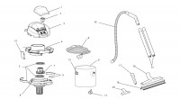 Draper WDV21 48497 1400W 230V 20L Wet & Dry Vacuum Cleaner Spare Parts