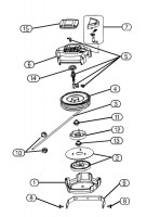Draper 4254B 51949 AIR HOSE REEL Spare Parts