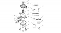 Draper WDV30SSA 53006 1400W 230V 30L Wet & Dry Vacuum Cleaner Spare Parts