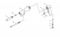 Draper 4244A 55109 Air Underbody Coating Gun Spare Parts