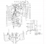 Draper SC100 56191 SPRING COMPRESSOR Spare Parts