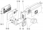 Draper INV140 56336 ARC/TIG INVERTER Spare Parts