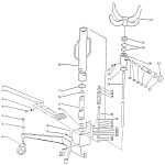 Draper TJ600TV 56731 Vertical Transmission Jack Spare Parts