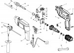 Draper HD650VC 57822 HAMMER DRILL Spare Parts