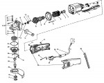 Draper AG1125 57835 ANGLE GRINDER Spare Parts