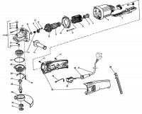 Draper AG1125 57835 ANGLE GRINDER Spare Parts