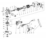 Draper AG2230 57840 ANGLE GRINDER Spare Parts