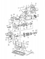 Draper CS184 57855 Circular Saw Spare Parts