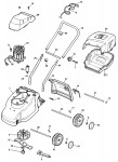 Draper LM1200 60605 380mm ROTARY MOWER Spare Parts