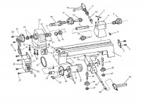 Draper WTL330A 60988 250W 230V 300mm VARIABLE SPEED MINI WOOD LATHE Spare Parts