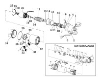 Draper SWP235ASWSS 64274 SUBMERSIBLE WATER PUMPS Spare Parts