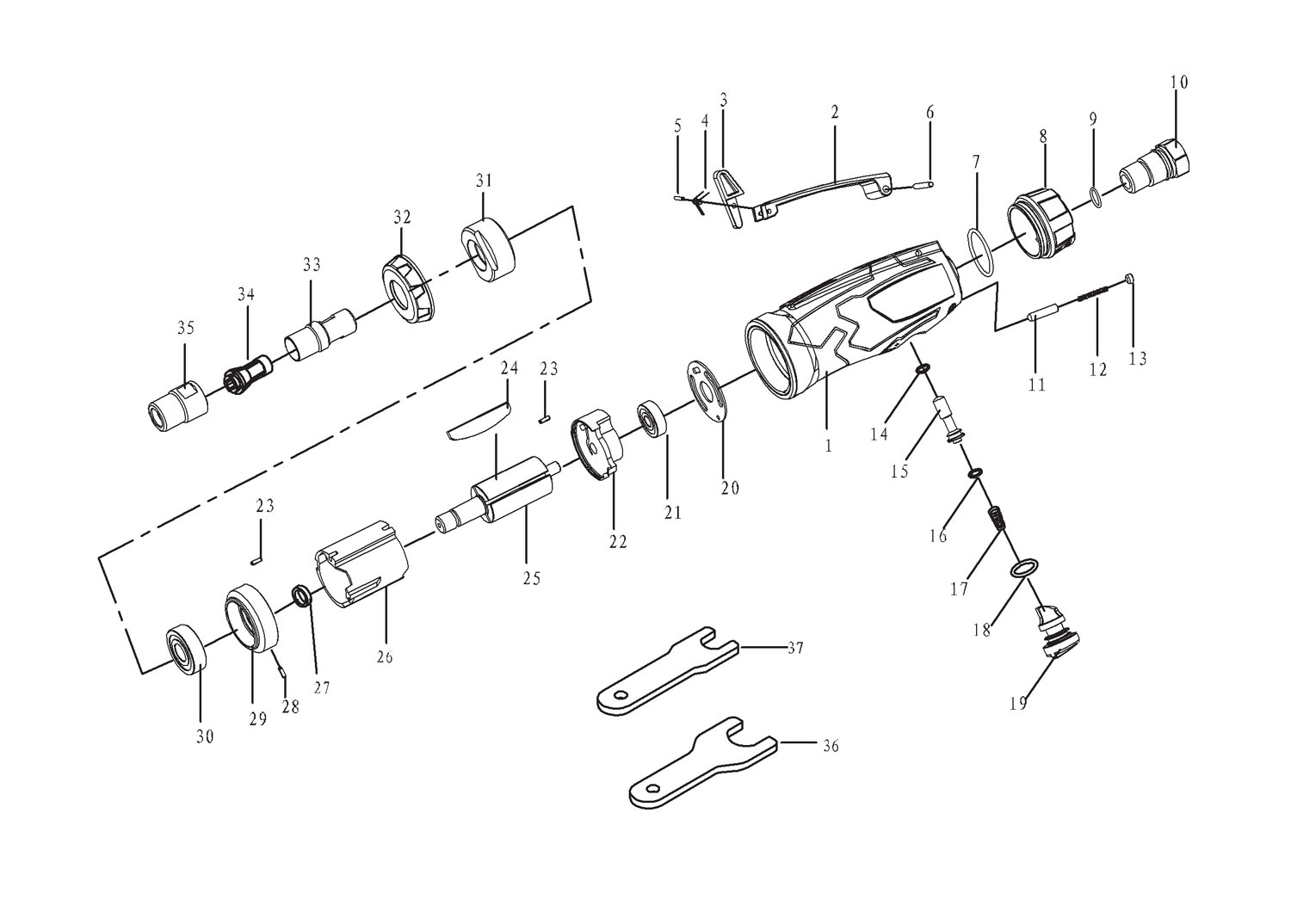 Pneumatic Grinder Spare Parts Reviewmotors.co