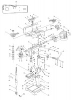 Draper HD25/12CF 65863 drill press Spare Parts