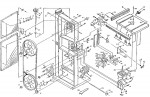 Draper BS350 69048 350mm Bandsaw Spare Parts