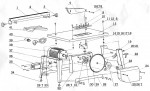 Draper BTS205 205mm Table Saw Spare Parts