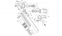 Draper 4497 71837 Air Grease Gun Spare Parts