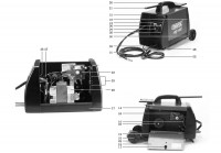 Draper MW151AT 75115 150AMP 230V Turbo Gasless Mig Welder Spare Parts