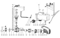 Draper DA50/206 76115 230V 2HP Compressor Spare Parts