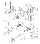 Draper BS250A 76236 250mm Bandsaw Spare Parts