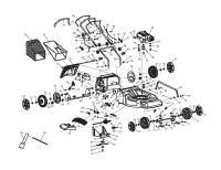 Draper LMP566 76793 5.5HP Petrol Mower Spare Parts