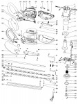 Draper HT550 77115 230V Hedge Trimmer Spare Parts