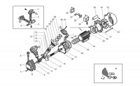 Draper DA50/402 78295 50 Litre Compressor Pump Assembly Spare Parts